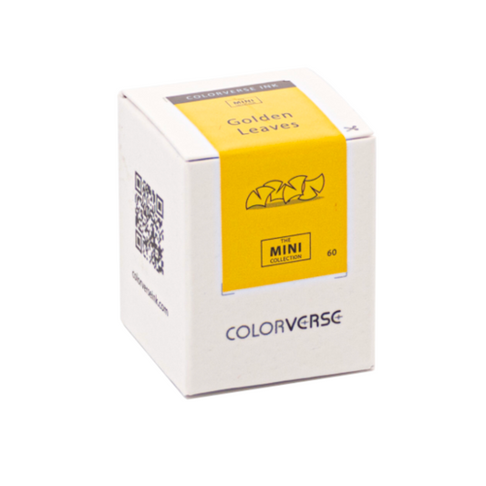 Colorverse Golden Leaves Mini Collection (5ml) Bottled Ink