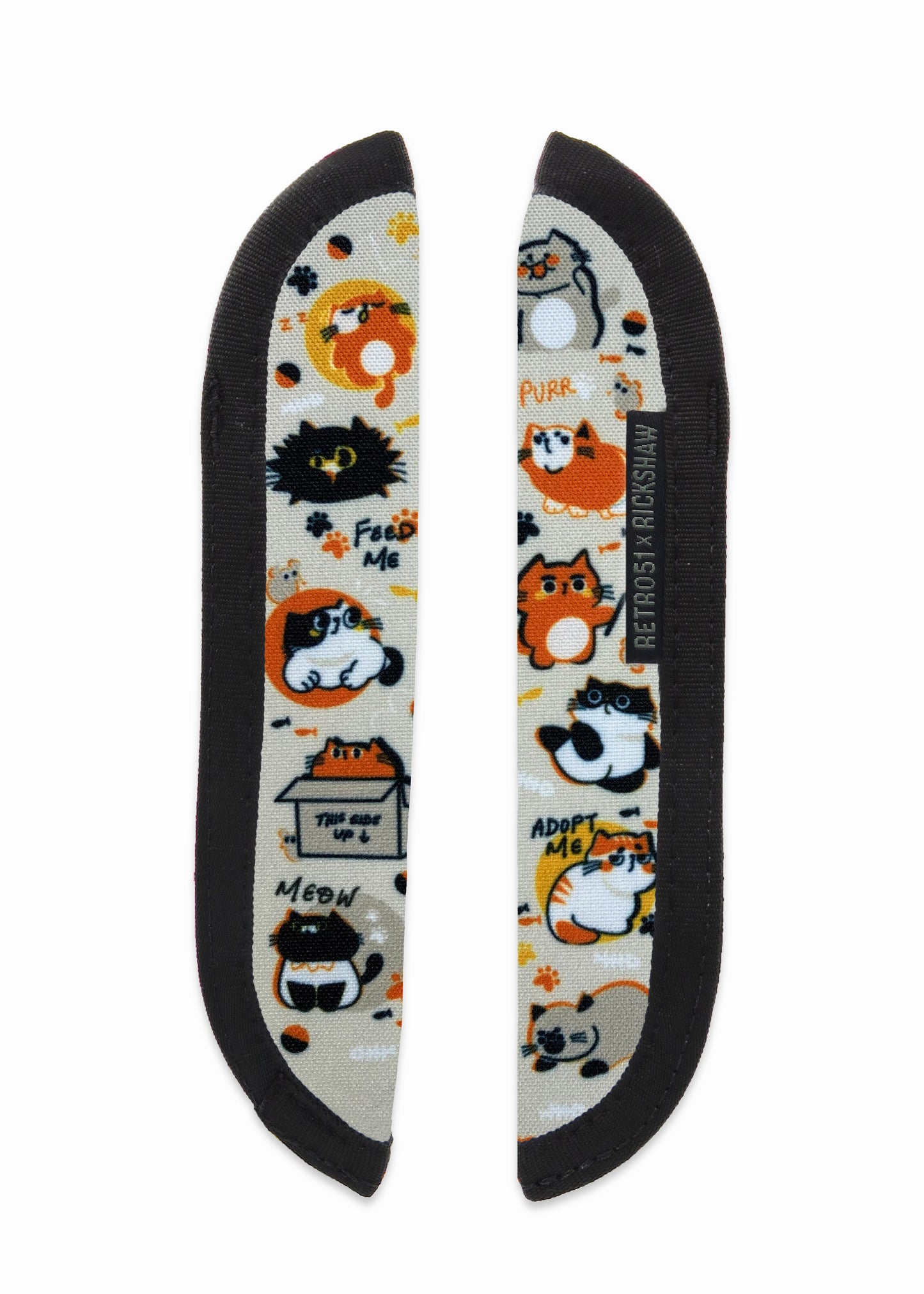 Rickshaw Bagworks 1-Pen Sleeve - Cat Rescue V (Retro 51 Design)