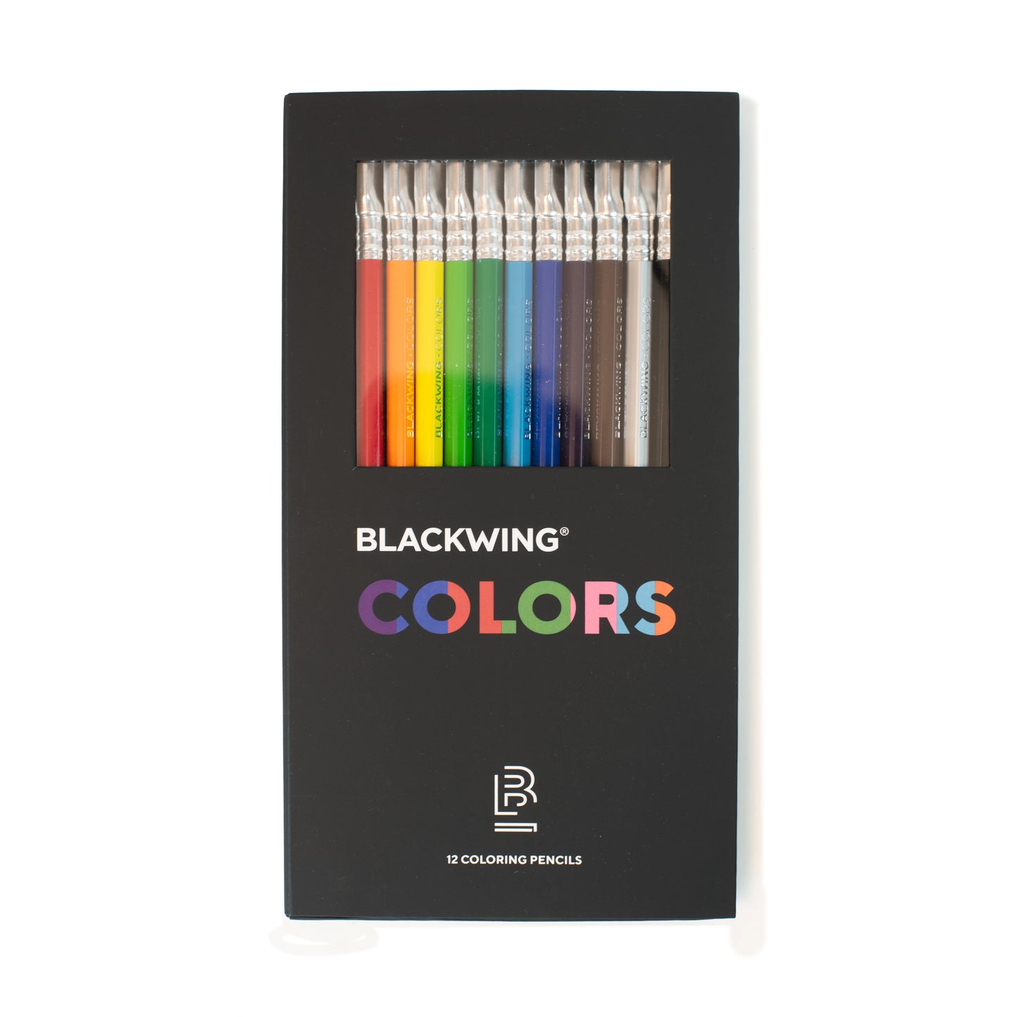 Blackwing Colors (Set of 12 Colored Pencils with erasers)