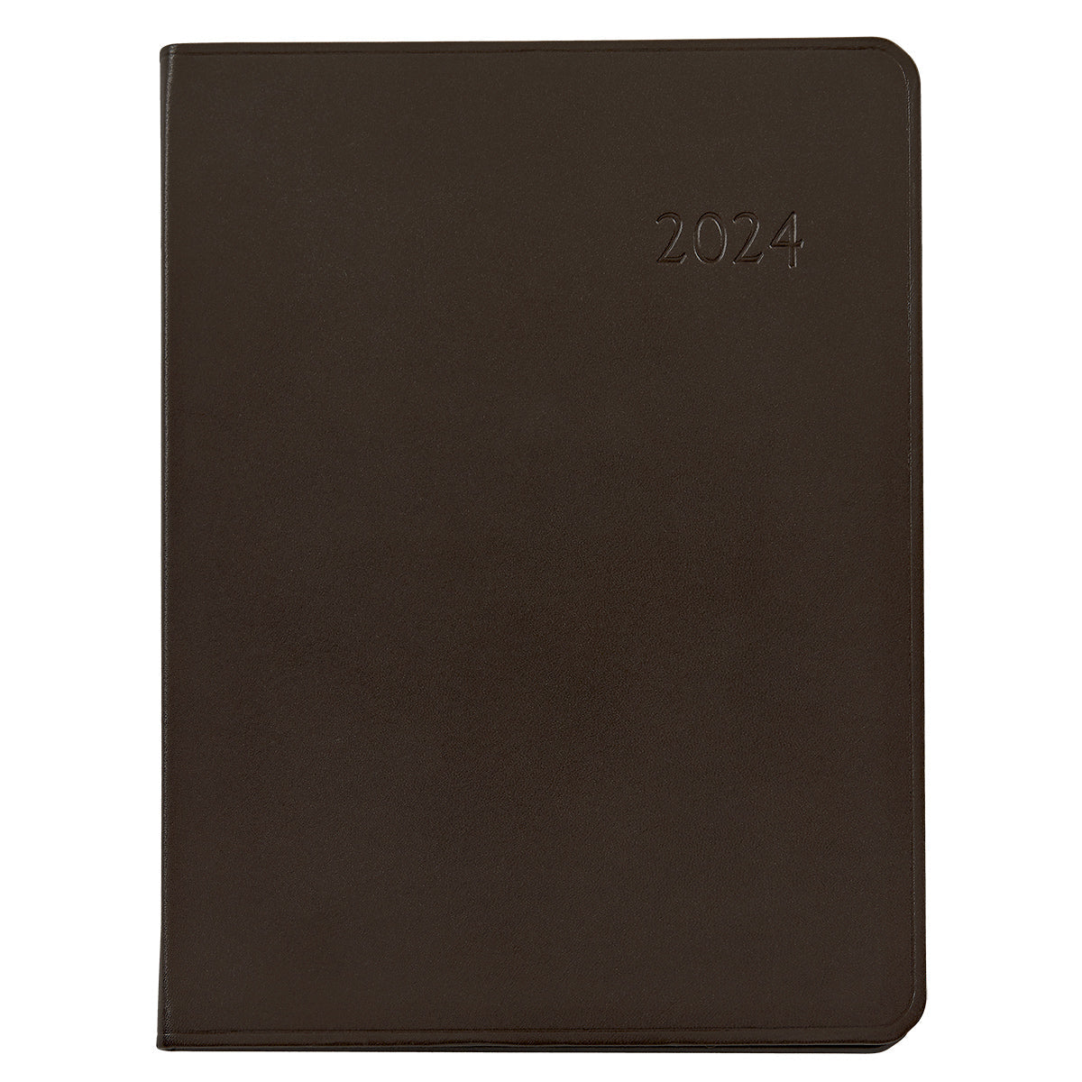 OBERTHUR - 1 Kiev 27 Week to View Desk Diary - January 2024 to December 2024  - Size 21 x 27 cm - Taupe Visual - Bilingual : : Stationery &  Office Supplies