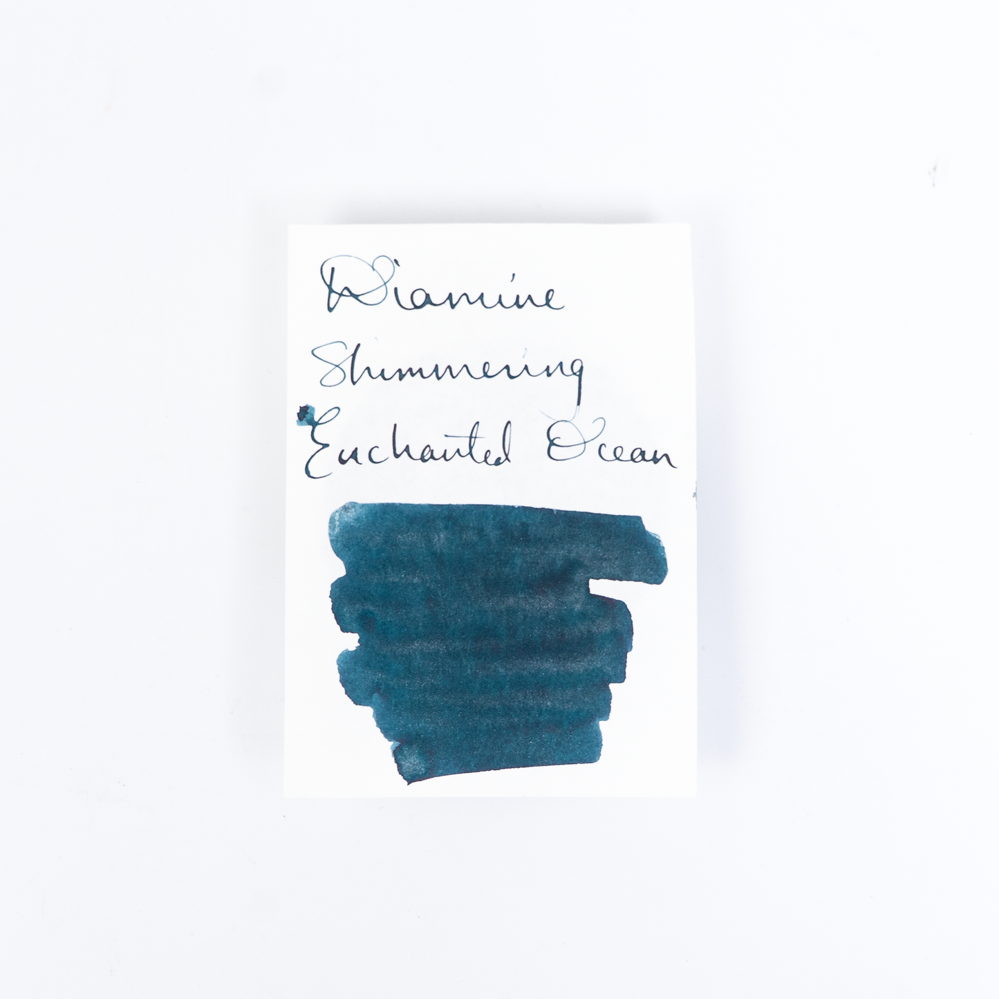 Diamine Enchanted Ocean (50ml) Bottled Ink (Shimmering Silver)