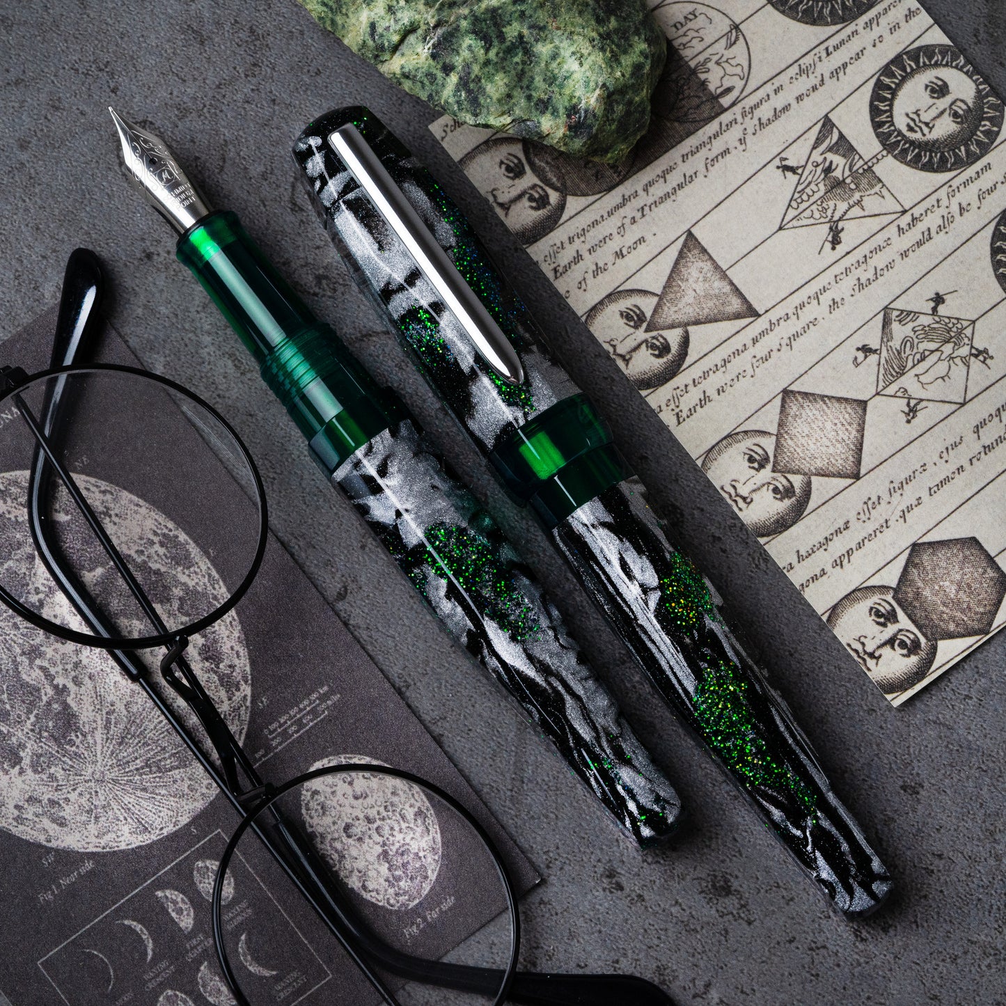 BENU AstroGem Fountain Pen - Leto