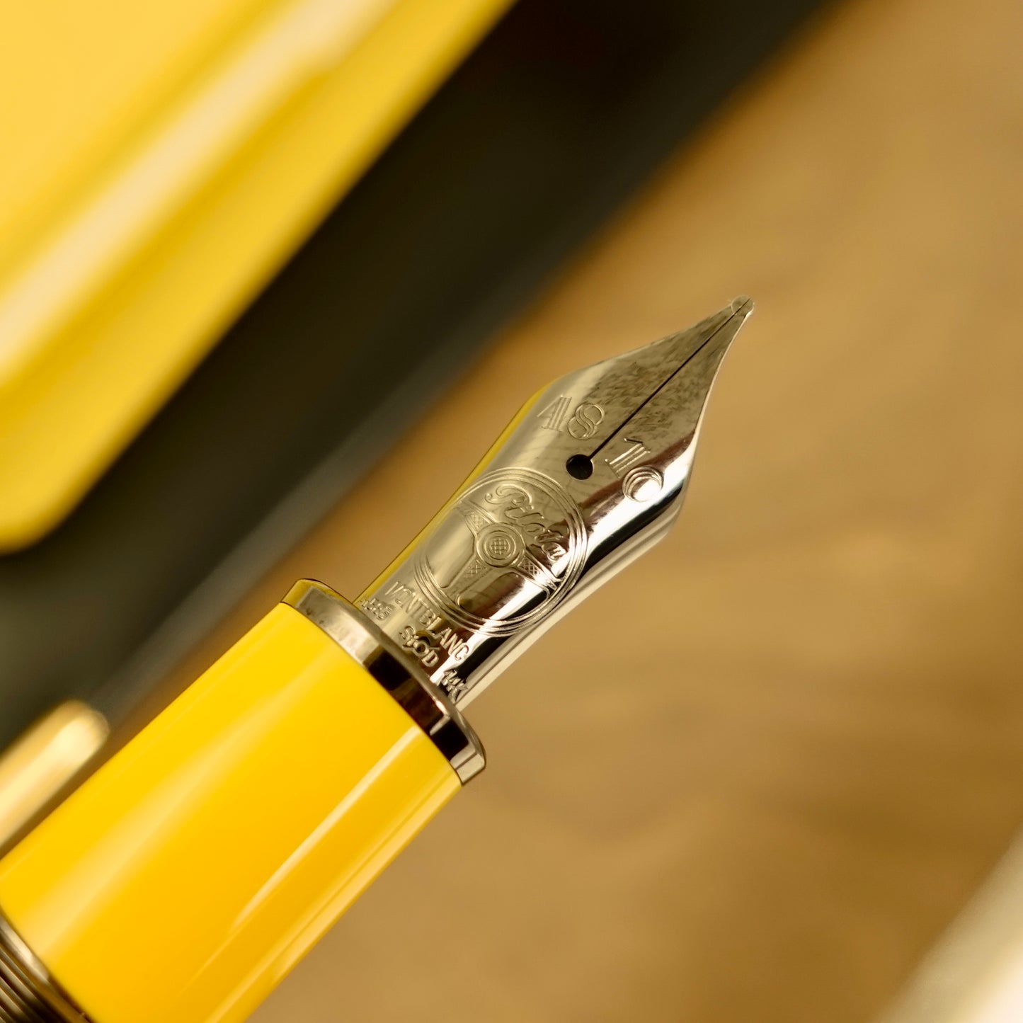 Montblanc Enzo Ferrari Yellow Fountain Pen (Great Characters Special Edition)