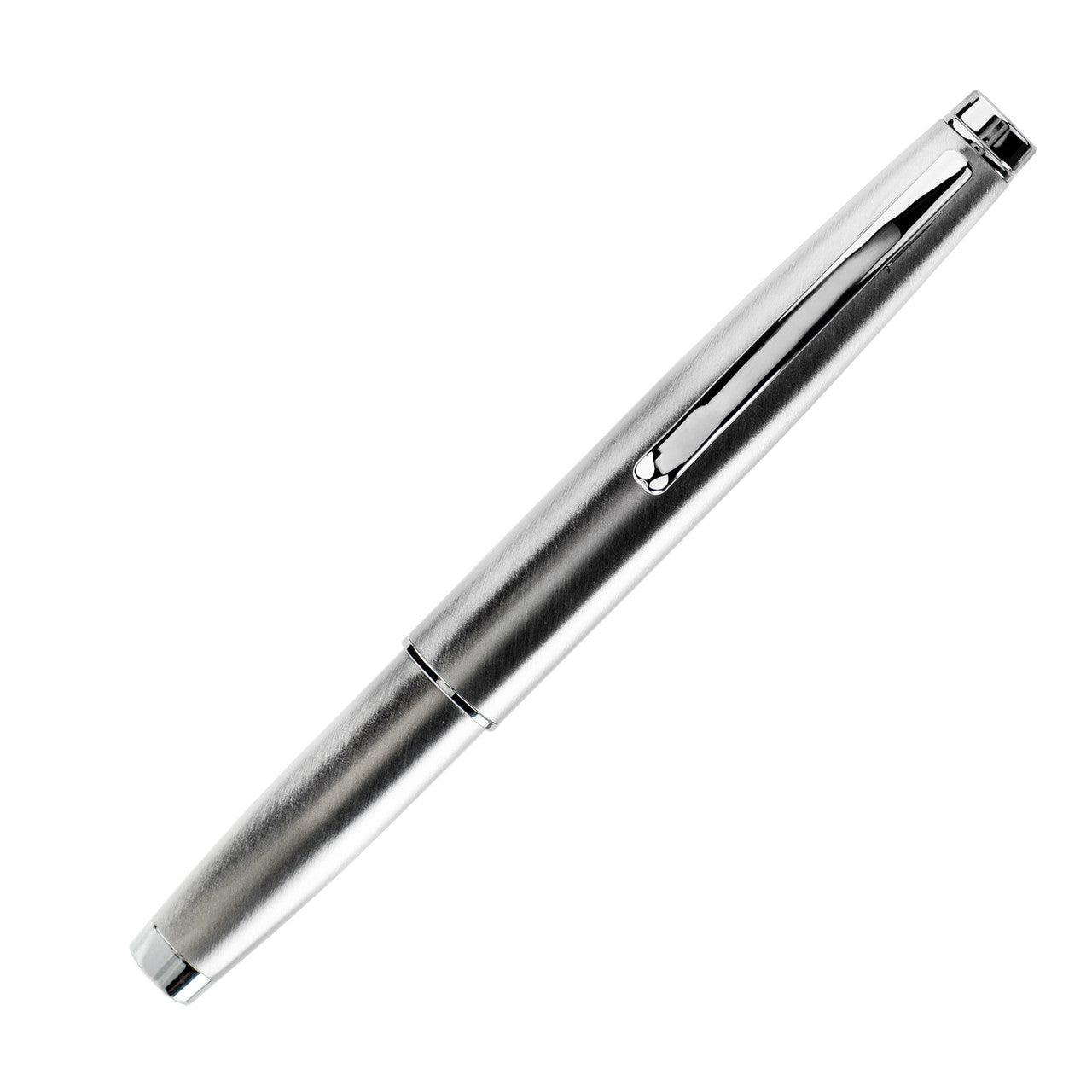 Monteverde Dakota Fountain Pen - Stainless Steel