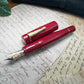 Delta Bio+16 Fountain Pen - Corallo (14Kt Gold - #8 Nib)