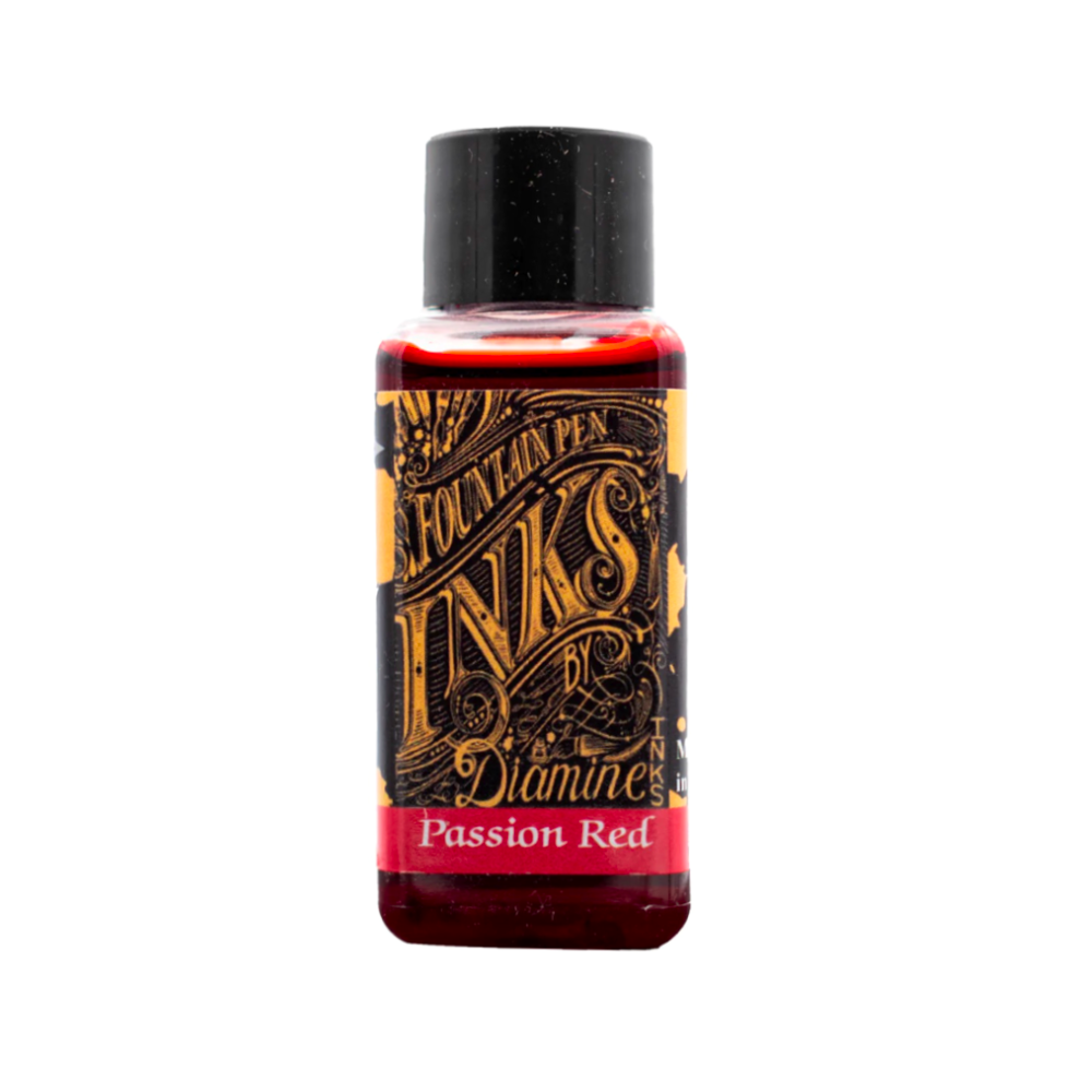 Diamine Passion Red (30ml) Bottled Ink