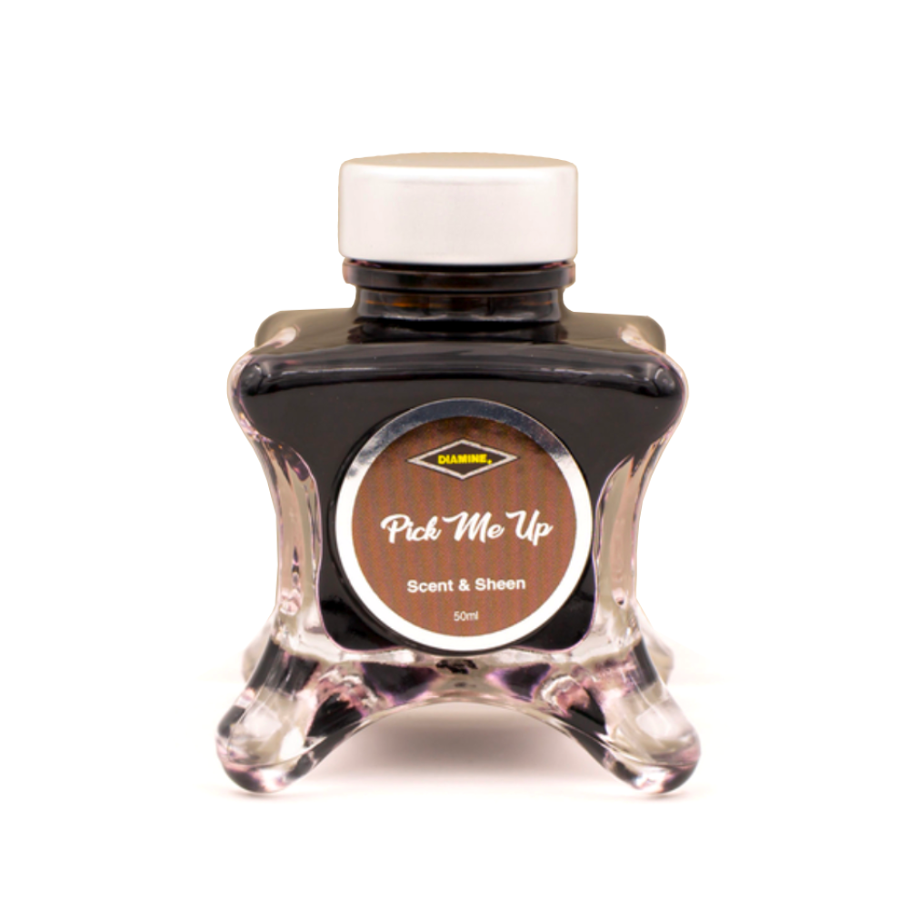 Diamine Pick me Up (50ml) Bottled Ink (Scented/Sheen) -  Green Edition