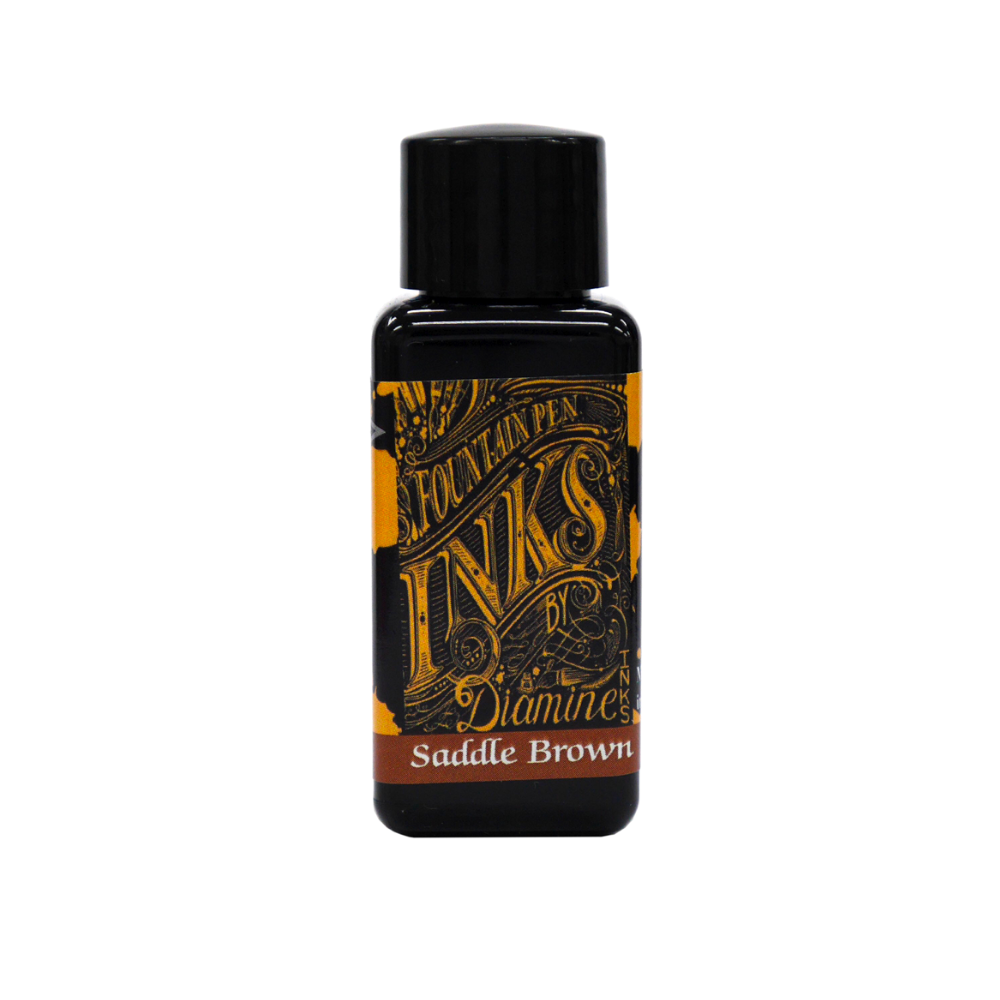 Diamine Saddle Brown Ink - 30 ml Bottle