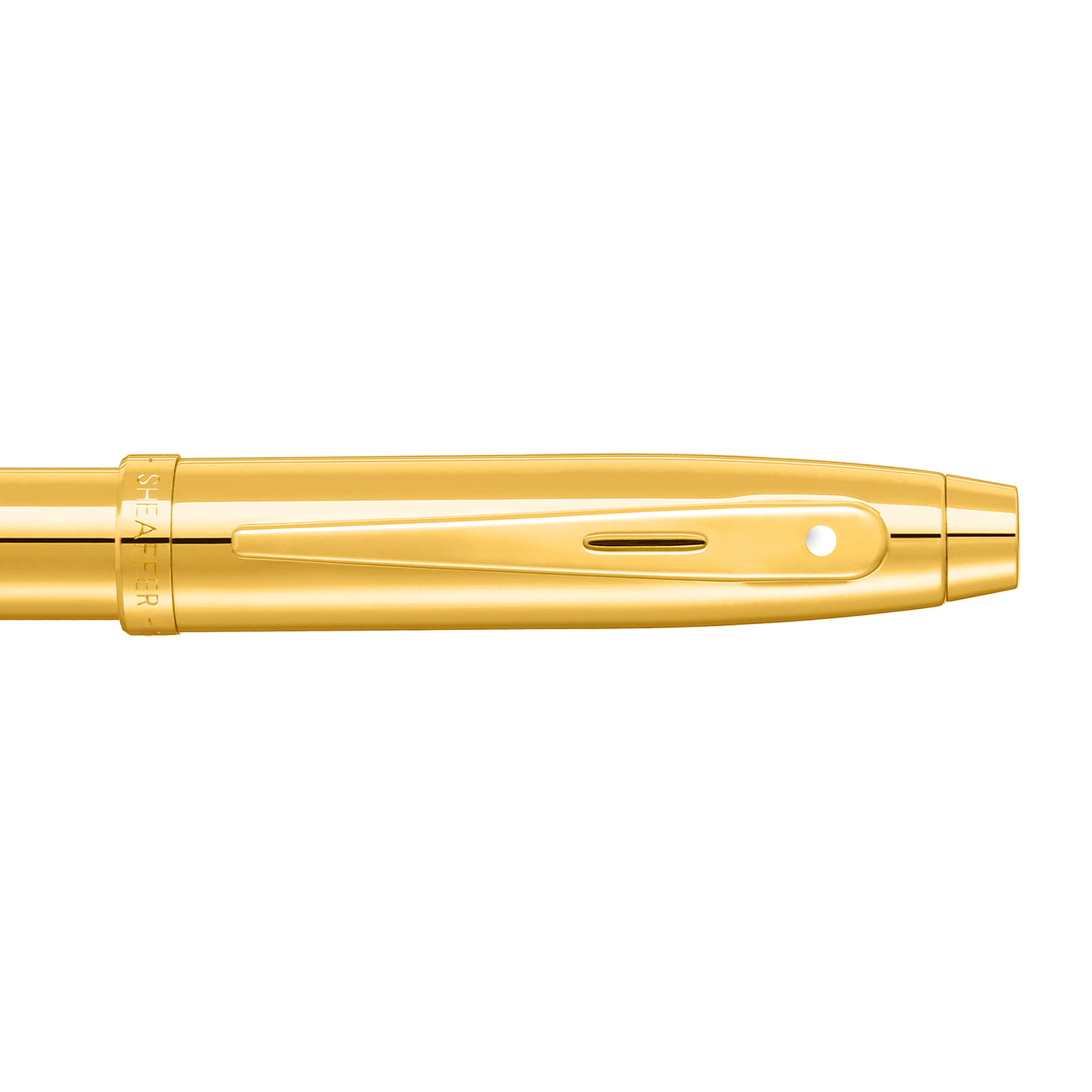 Sheaffer 100 Fountain Pen - Glossy Gold