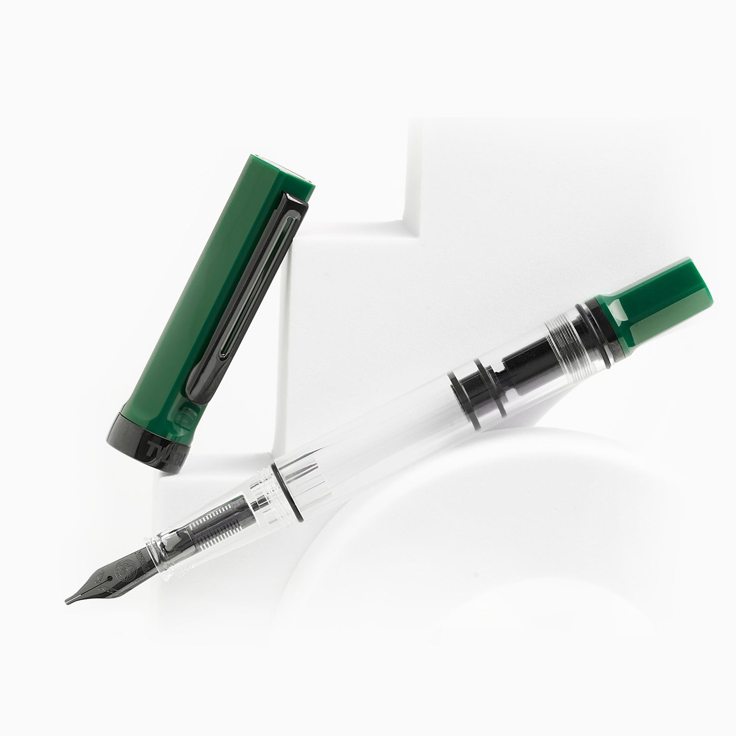 TWSBI ECO Fountain Pen  - Irish Green with Onyx Trim