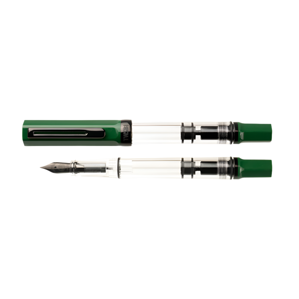 TWSBI ECO Fountain Pen  - Irish Green with Onyx Trim