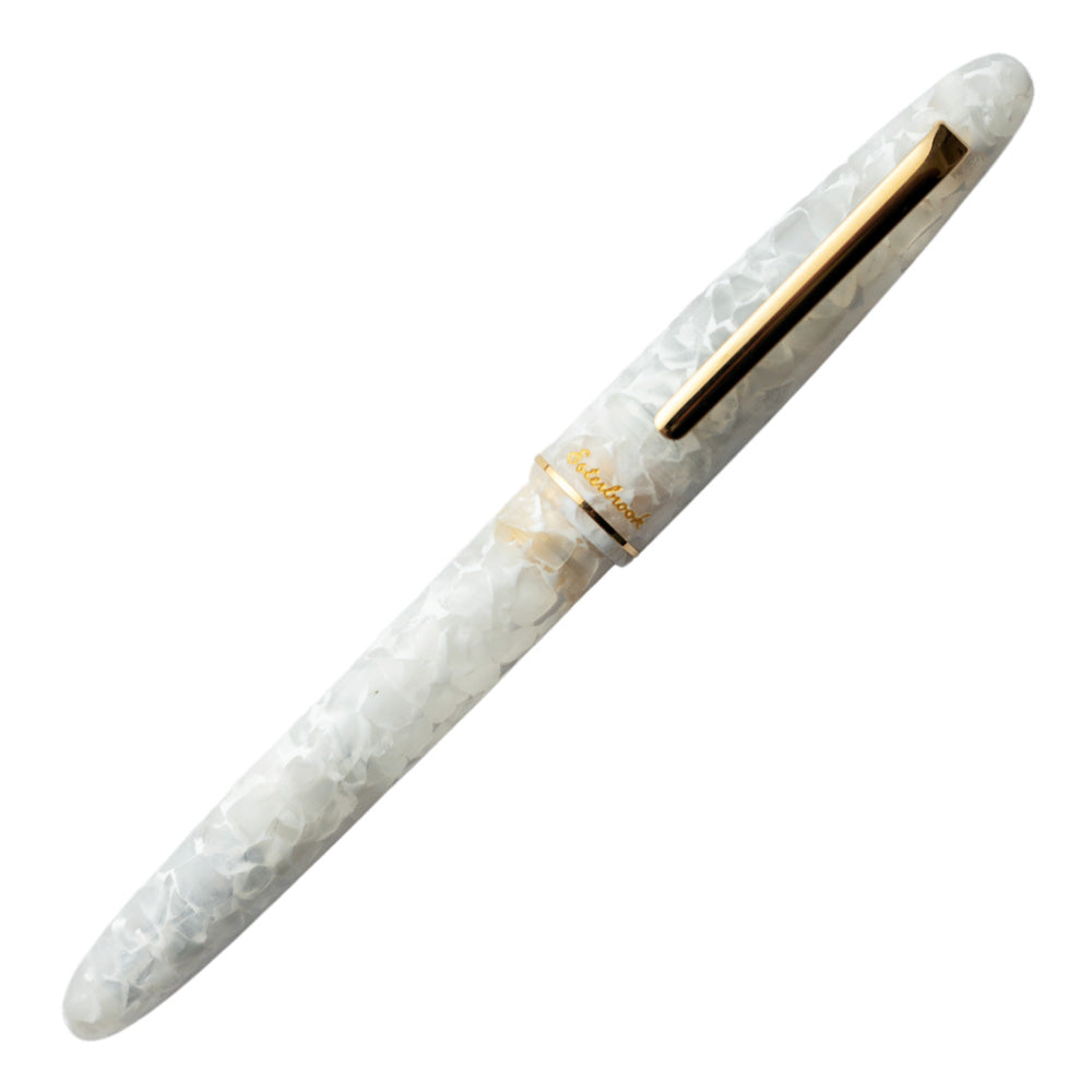 Esterbrook Estie Fountain Pen - Winter White with Gold Trim