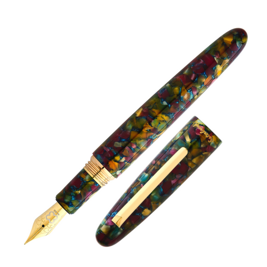 Esterbrook Estie Oversize Fountain Pen - Botanical Gardens with Gold Trim