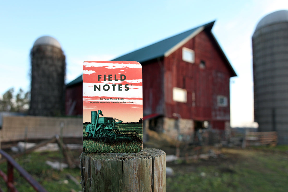 Field Notes Winter 2023 Quarterly Edition Notebook - Heartland (3-Pack)