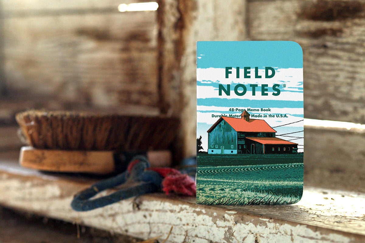 Field Notes Winter 2023 Quarterly Edition Notebook - Heartland (3-Pack)