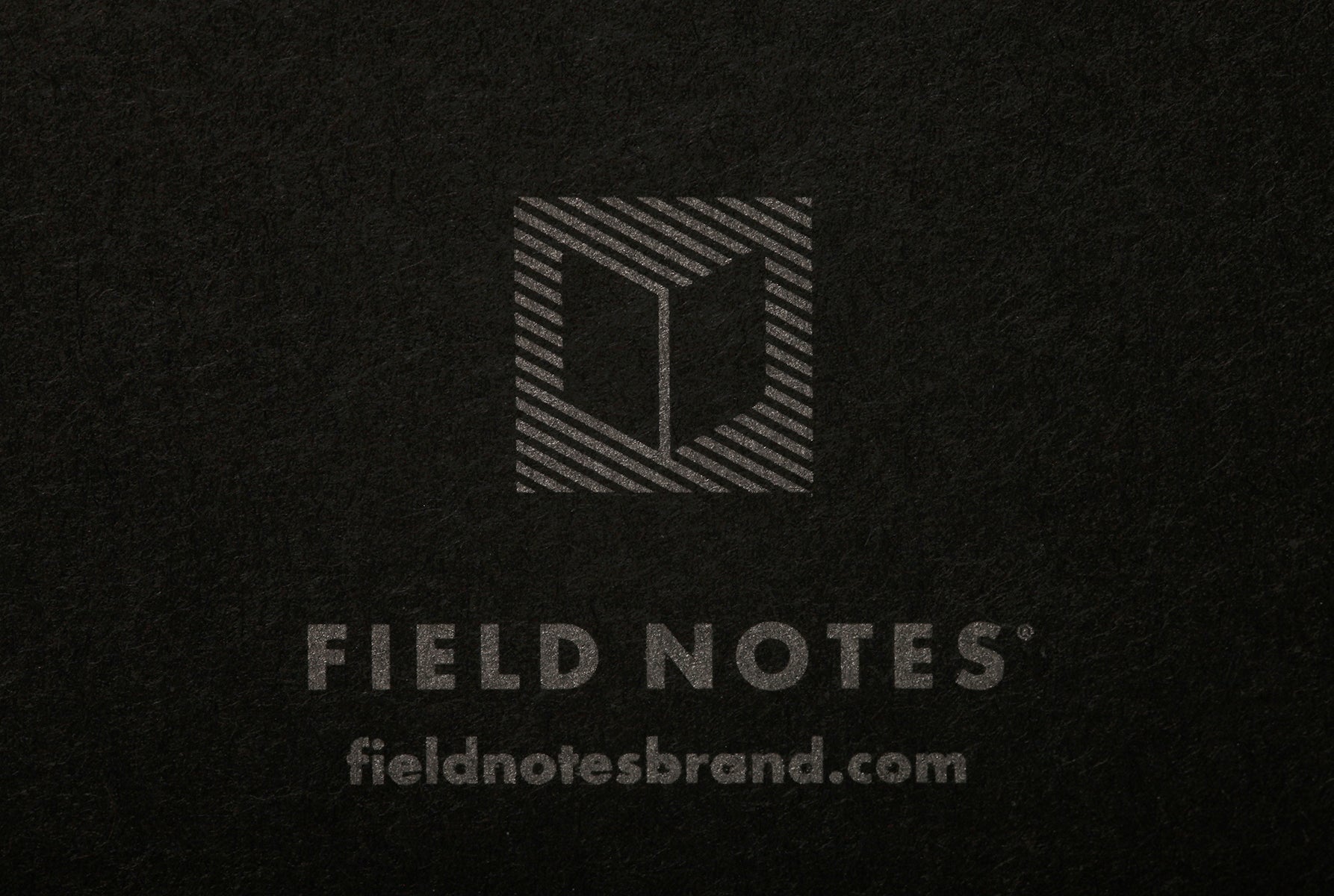 Field Notes Pitch Black Notebook Ruled 2-Pack