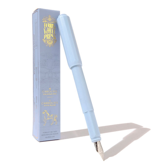 Ferris Wheel Press The Carousel Fountain Pen - Forget Me Not (Discontinued)