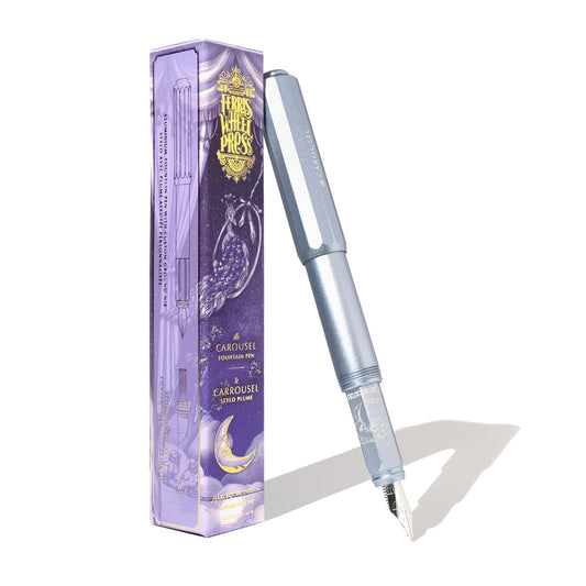 Ferris Wheel Press The Carousel Aluminum Fountain Pen - Harlequin Dream (Limited Edition)