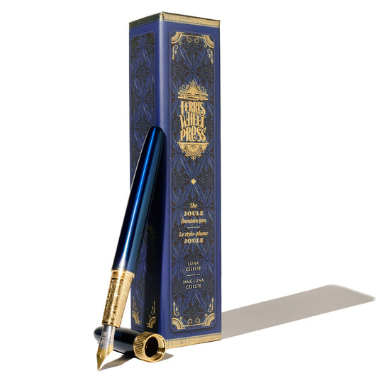 Ferris Wheel Press The Joule Fountain Pen - Luna Celeste