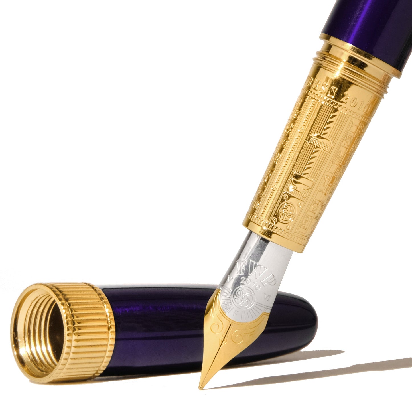 Ferris Wheel Press The Joule Fountain Pen - Viola Mulberry