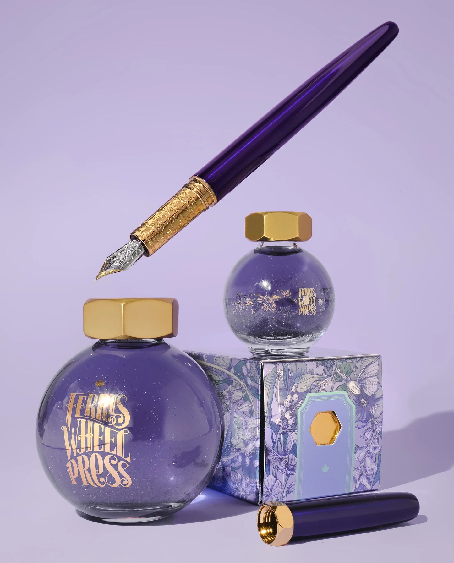 Ferris Wheel Press Bijou Fountain Pen - Moonbeam Meadows