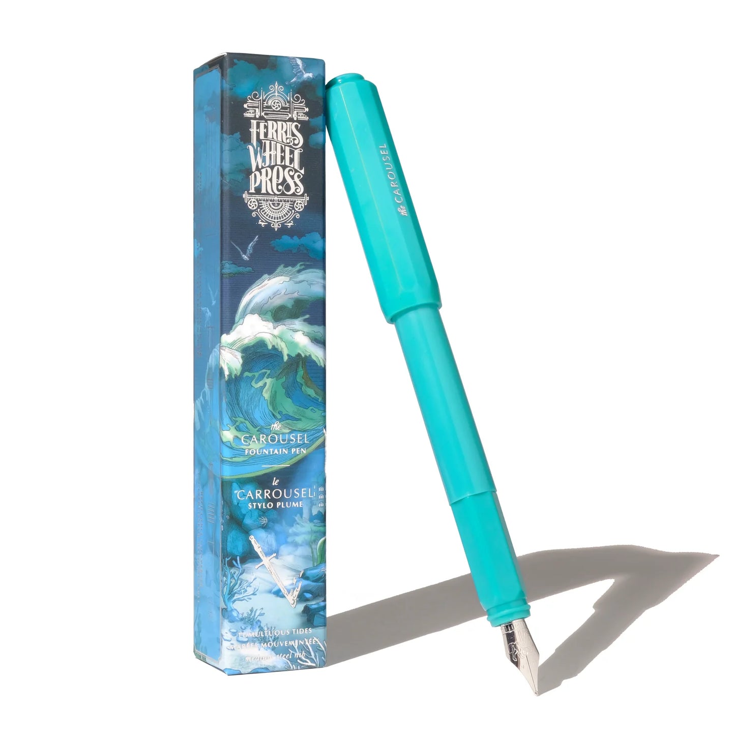 Ferris Wheel Press The Carousel Fountain Pen - Tumultuous Tides (Limited Edition)