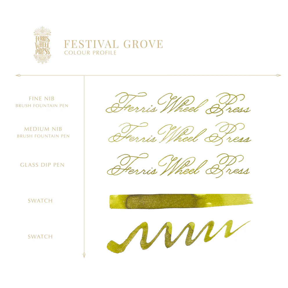 Ferris Wheel Press Festival Grove (10ml) Bottled Ink