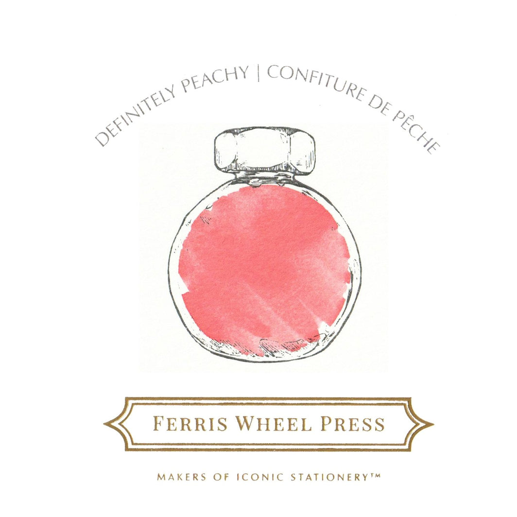 Ferris Wheel Press Definitely Peachy (38ml) Bottled Ink