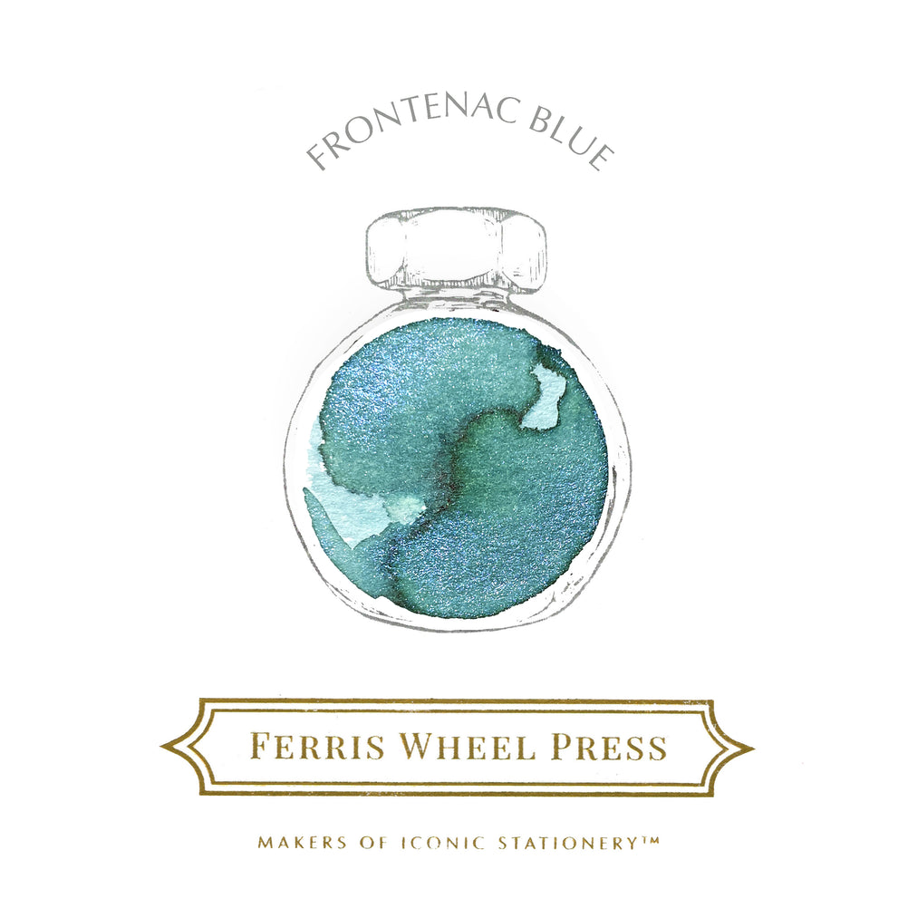 Ferris Wheel Press Frontenac Blue (38ml) Bottled Ink