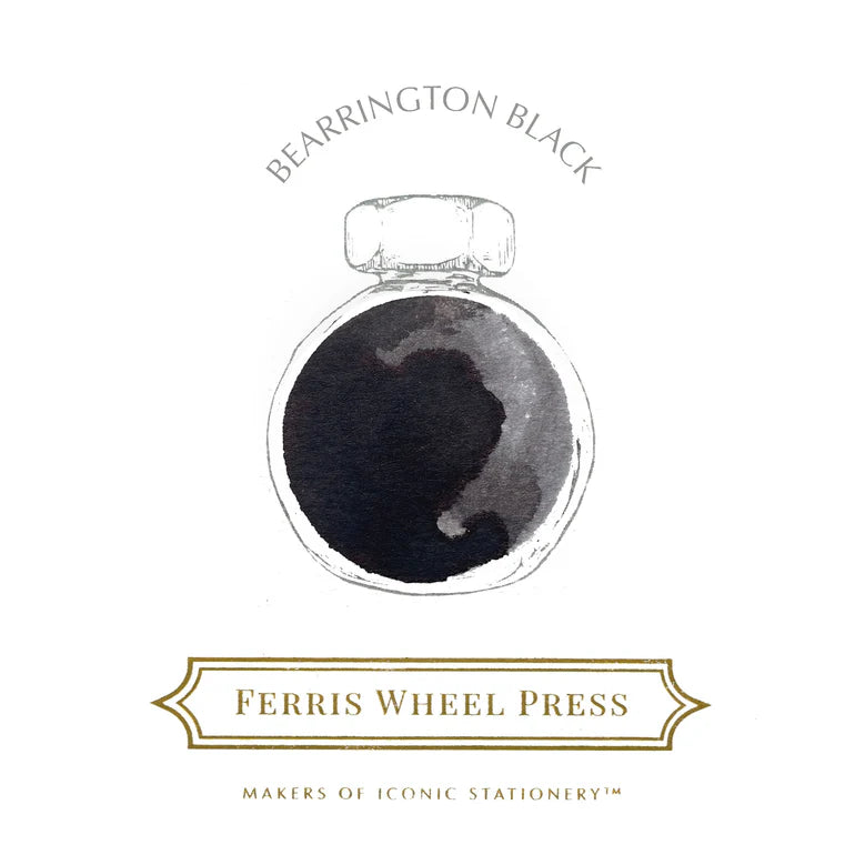 Ferris Wheel Press Bearrington Black (10ml) Bottled Ink