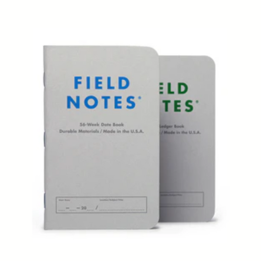 Field Notes Index: Ledger & Date Book (2-Pack)