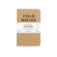 Field Notes Original Kraft Notebook - Ruled (3-Pack)