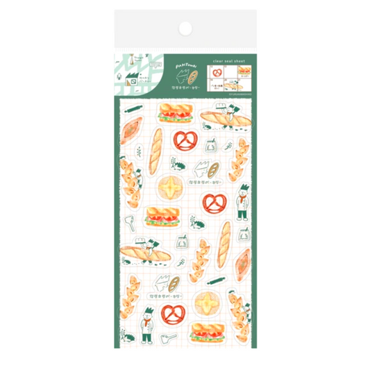 Furukawashiko Transparent Sticker Sheet - Baguette