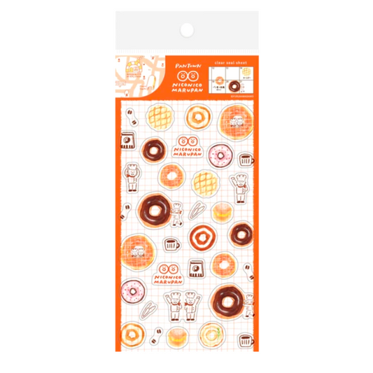 Furukawashiko Transparent Sticker Sheet - Treats