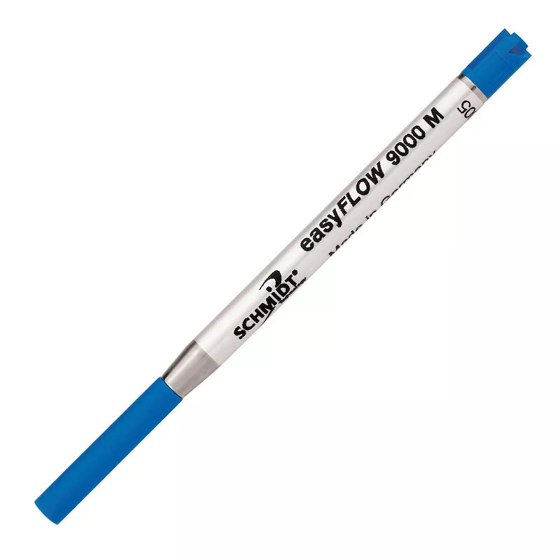 Schmidt P9000 Parker Style Easy Flow Refills - Blue Medium (2ea)