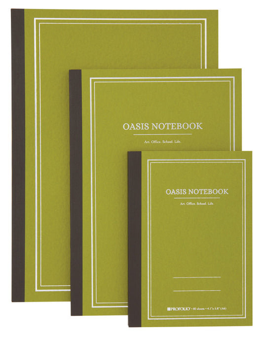 ProFolio Oasis B5 Notebook - Avocado