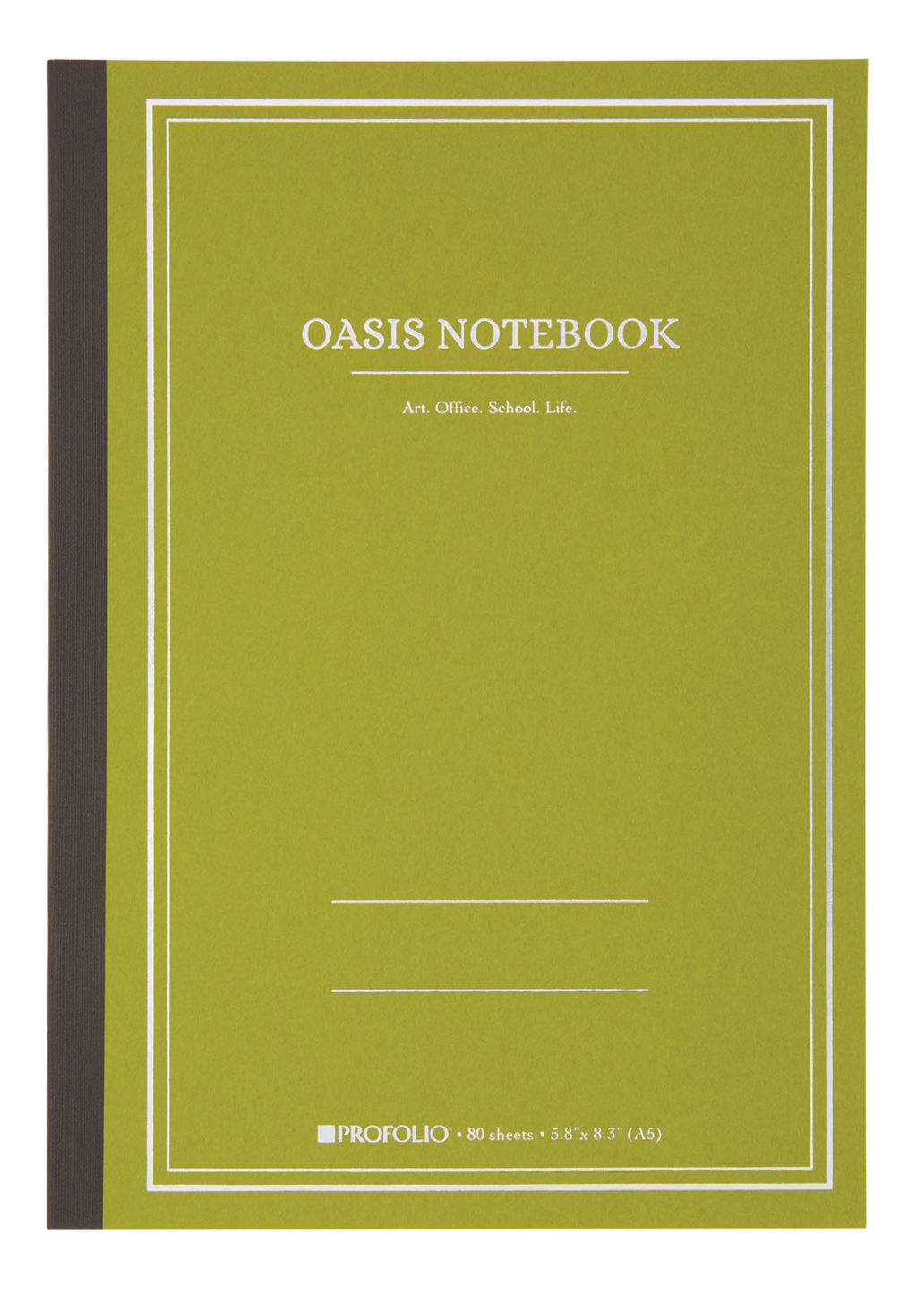 ProFolio Oasis B5 Notebook - Avocado