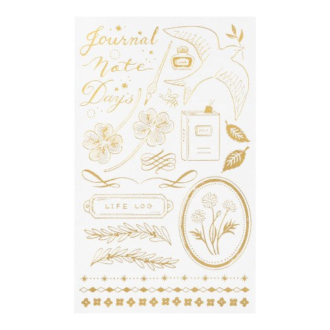 Midori Foil Transfer Stickers - Happy Motifs