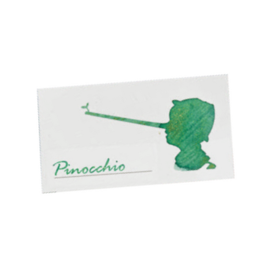 Wearingeul Ink Color Swatch Card - Pinocchio