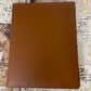 Orom Leather Refillable Journal - Camel (7.25x9.25)