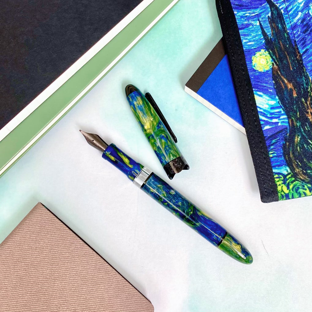 Nahvalur Horizon Fountain Pen - Starry Night (Dromgoole's Exclusive)