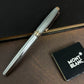 Pre-Owned Montblanc 75th Anniversary of Meisterstuck Solitaire 144 FP Barley Medium