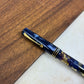 Pre-Owned Omas 75th Anniversary Blue Lucens Fountain Pen Medium