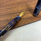 Pre-Owned Omas 75th Anniversary Blue Lucens Fountain Pen Medium