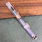 Pre-Owned Conklin Mark Twain Fountain Pen - Transparent with Rose Gold Trim Omniflex