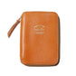 The Superior Labor Toscana Leather A6 Zip Organizer - Camel