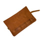 The Superior Labor Leather Roll Pen Case - Light Brown