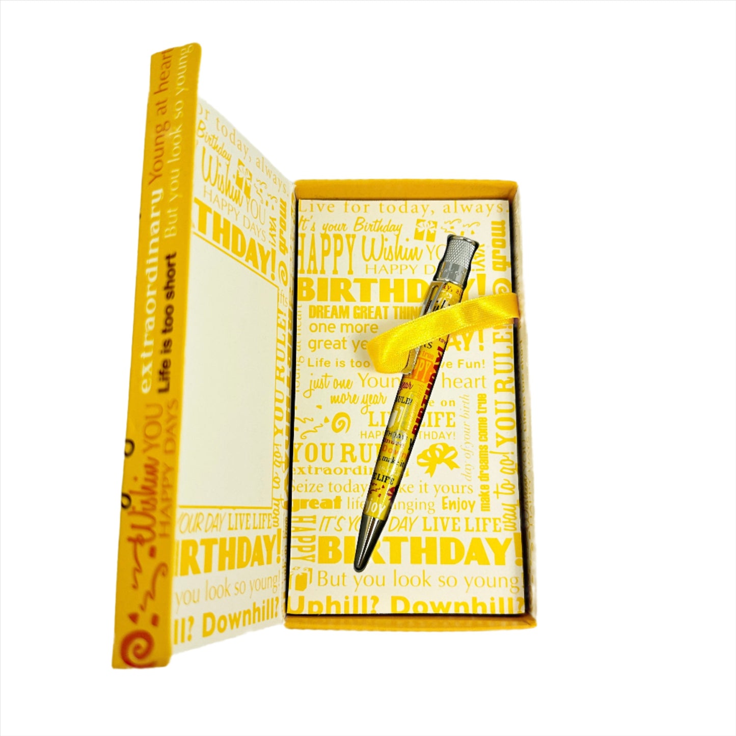 Retro 51 Collection Tornado Rollerball - Happy Birthday Yellow