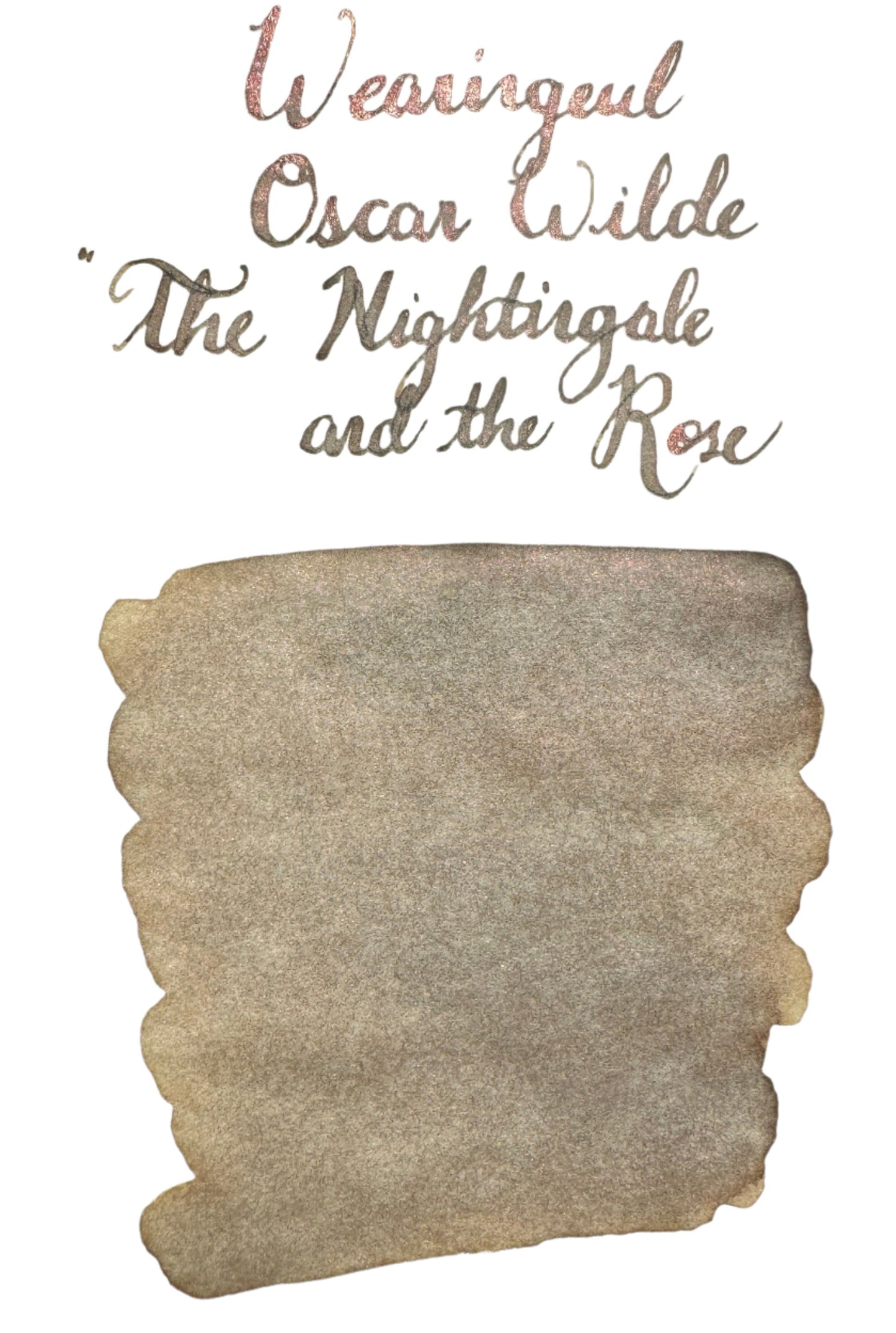 Wearingeul Nightingale and the Rose (30ml) Bottled Ink