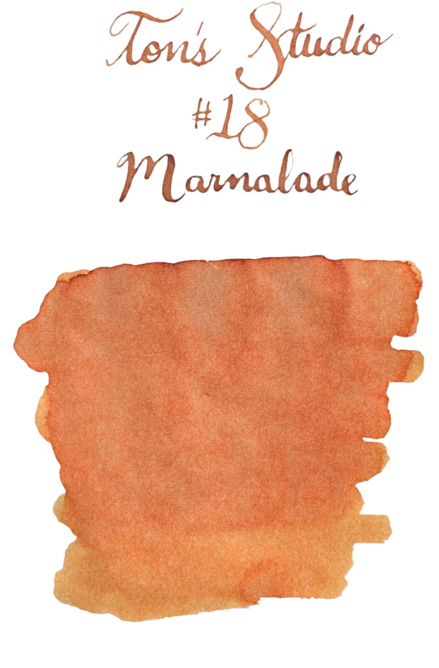 Tom's Studio 18 Marmalade (50ml) Bottled Ink